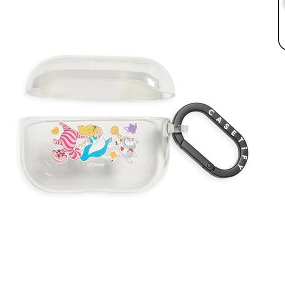 CASETIFY x Disney Alice in Wonderland AirPods Pro Case in Clear new no box - Picture 2 of 10